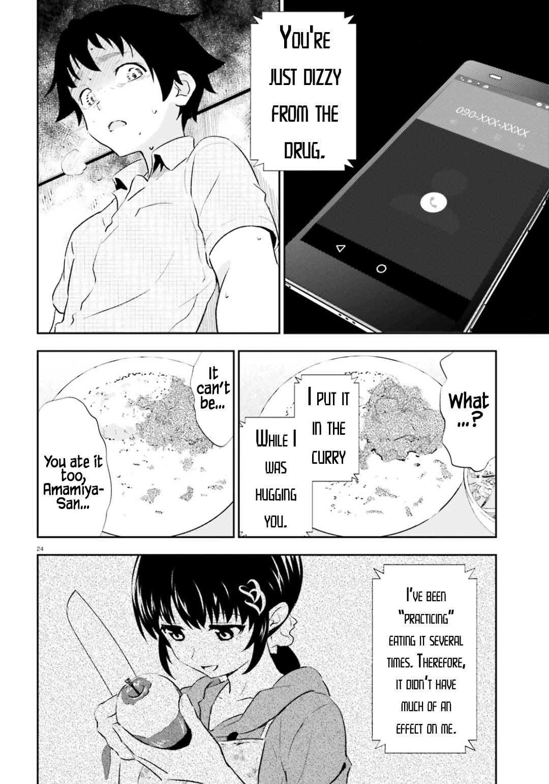 Black Kanojo Chapter 18 page 25 - Chapter 18: Hello Again, Amamiya