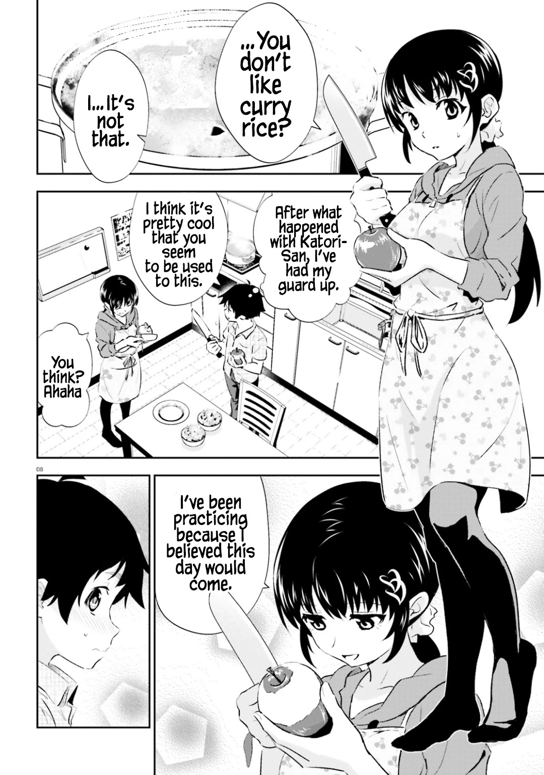 Black Kanojo Chapter 18 page 9 - Chapter 18: Hello Again, Amamiya