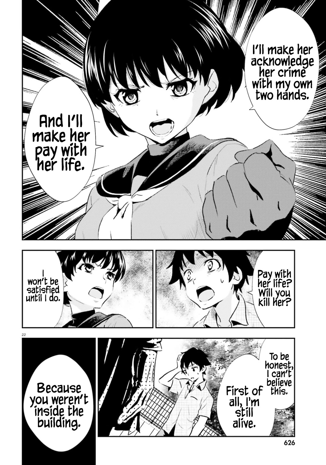 Black Kanojo Chapter 19 page 22 - Chapter 19: Akehino's Revenge