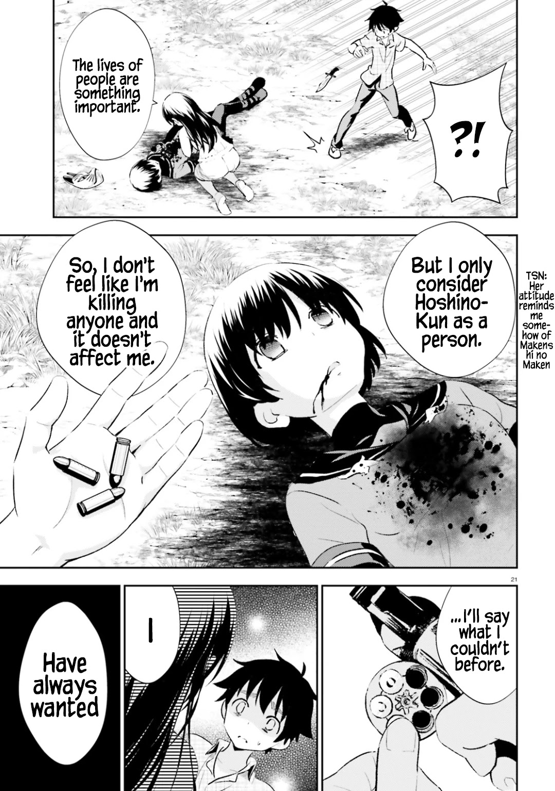 Black Kanojo Chapter 20 page 22 - Chapter 20: Hoshino's Answer [END]