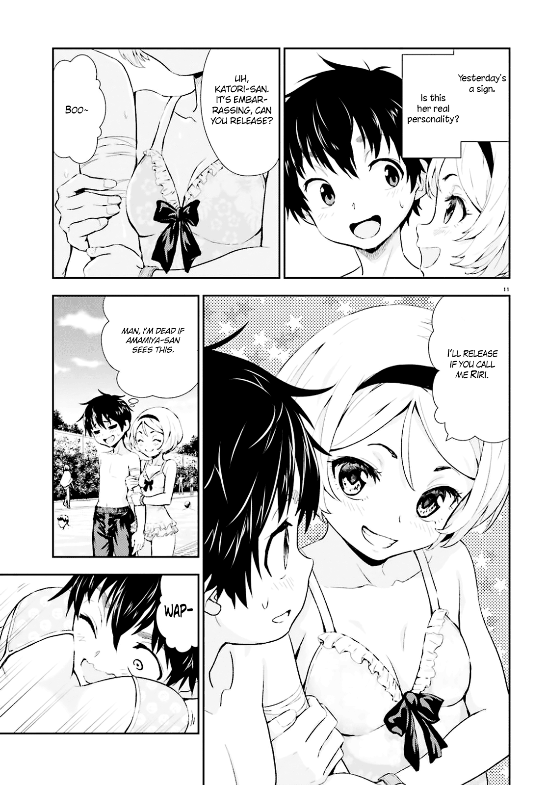 Black Kanojo Chapter 5 page 12 - Chapter 5: Katori Bomaye