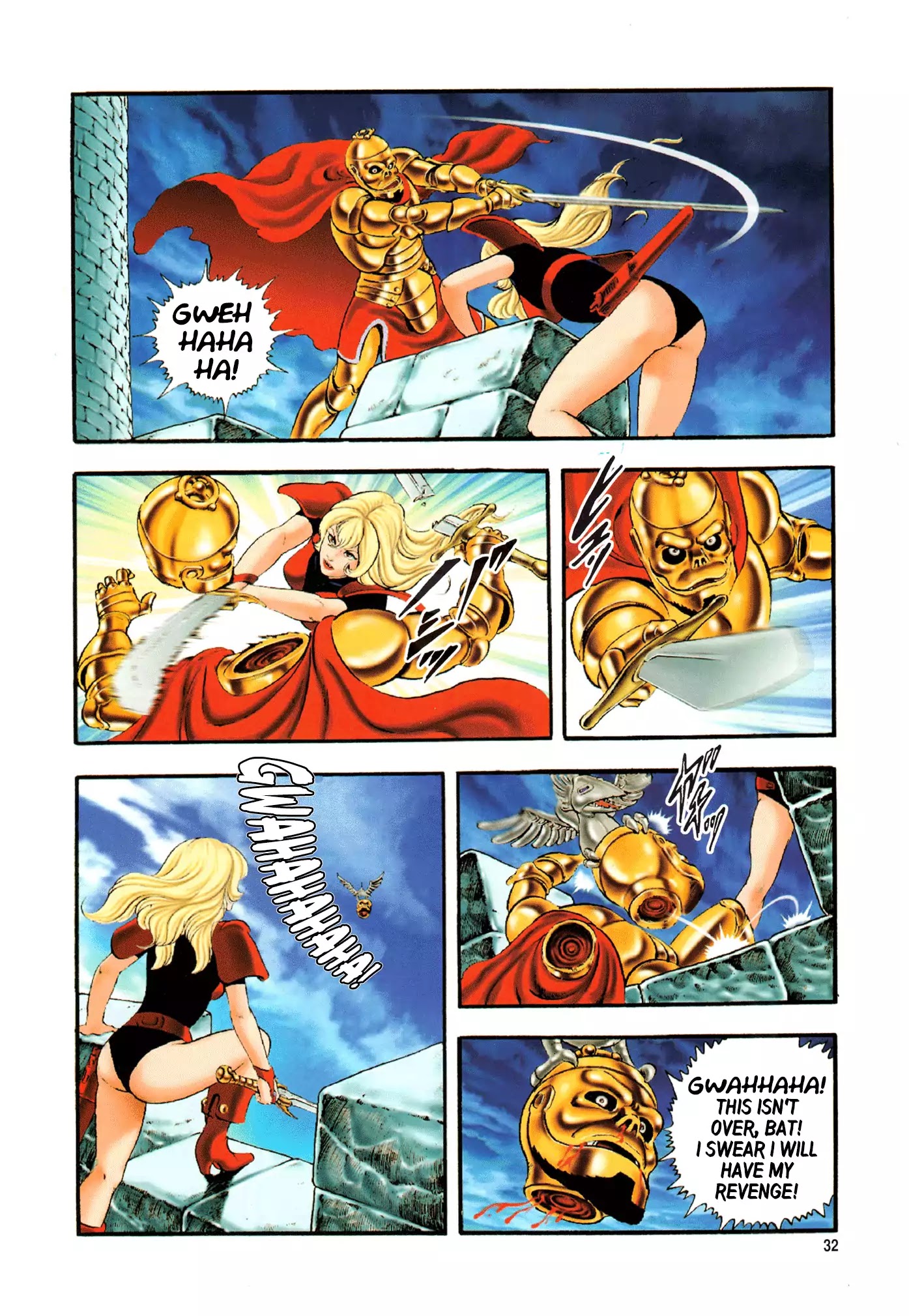 Black Knight Bat Chapter 1 page 34 - Chapter 1: Bat, the Black Knight