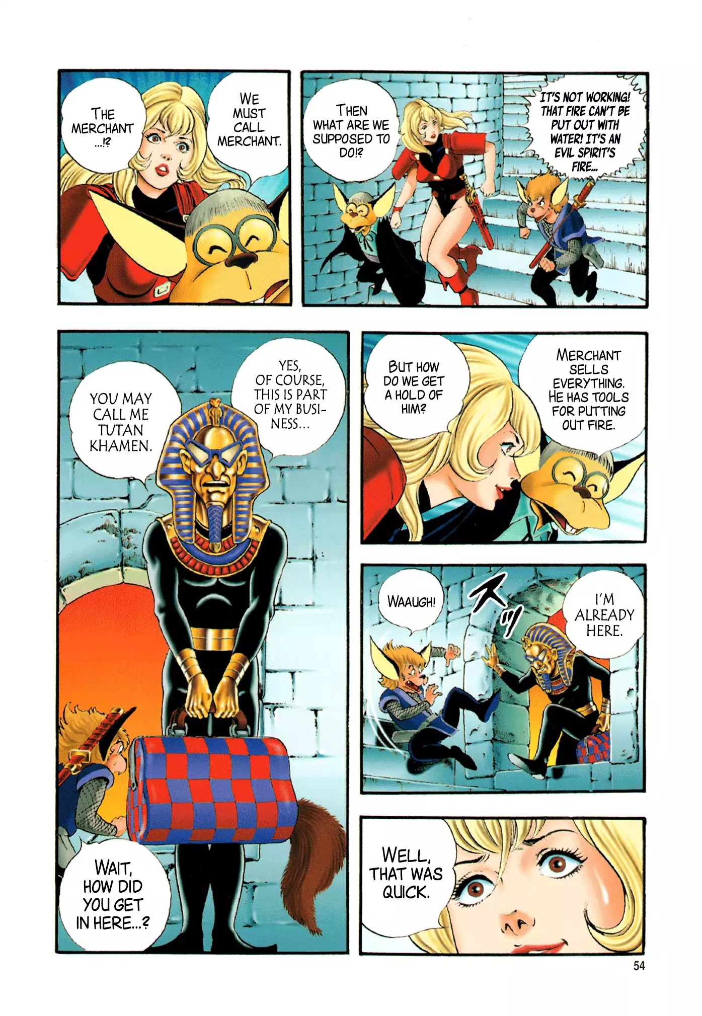 Black Knight Bat Chapter 1 page 56 - Chapter 1: Bat, the Black Knight
