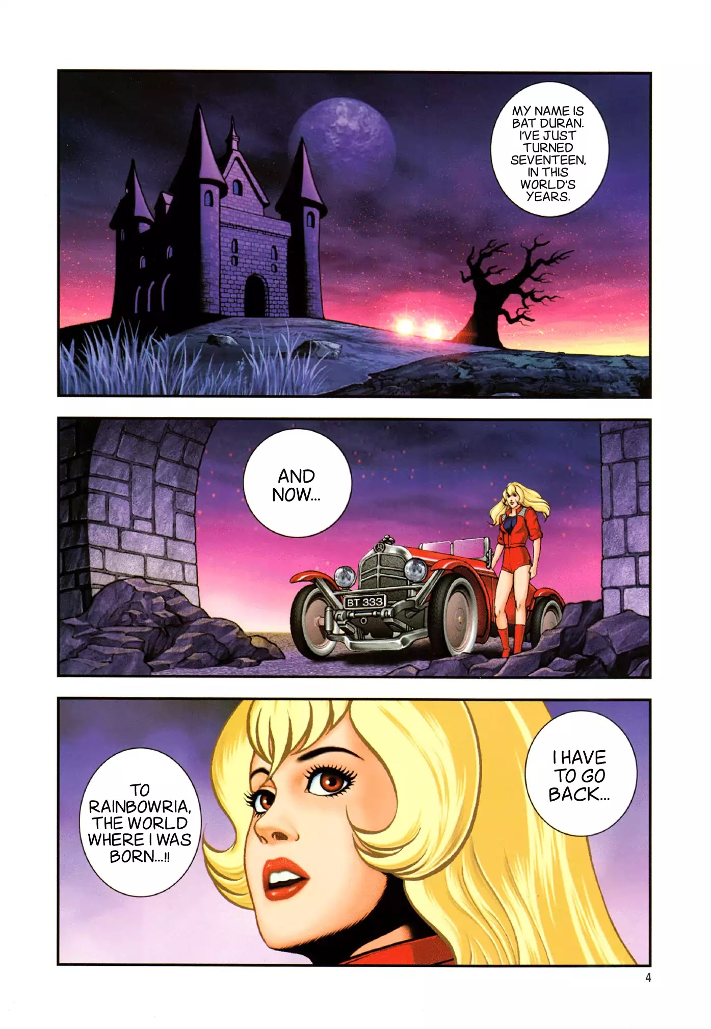 Black Knight Bat Chapter 1 page 6 - Chapter 1: Bat, the Black Knight