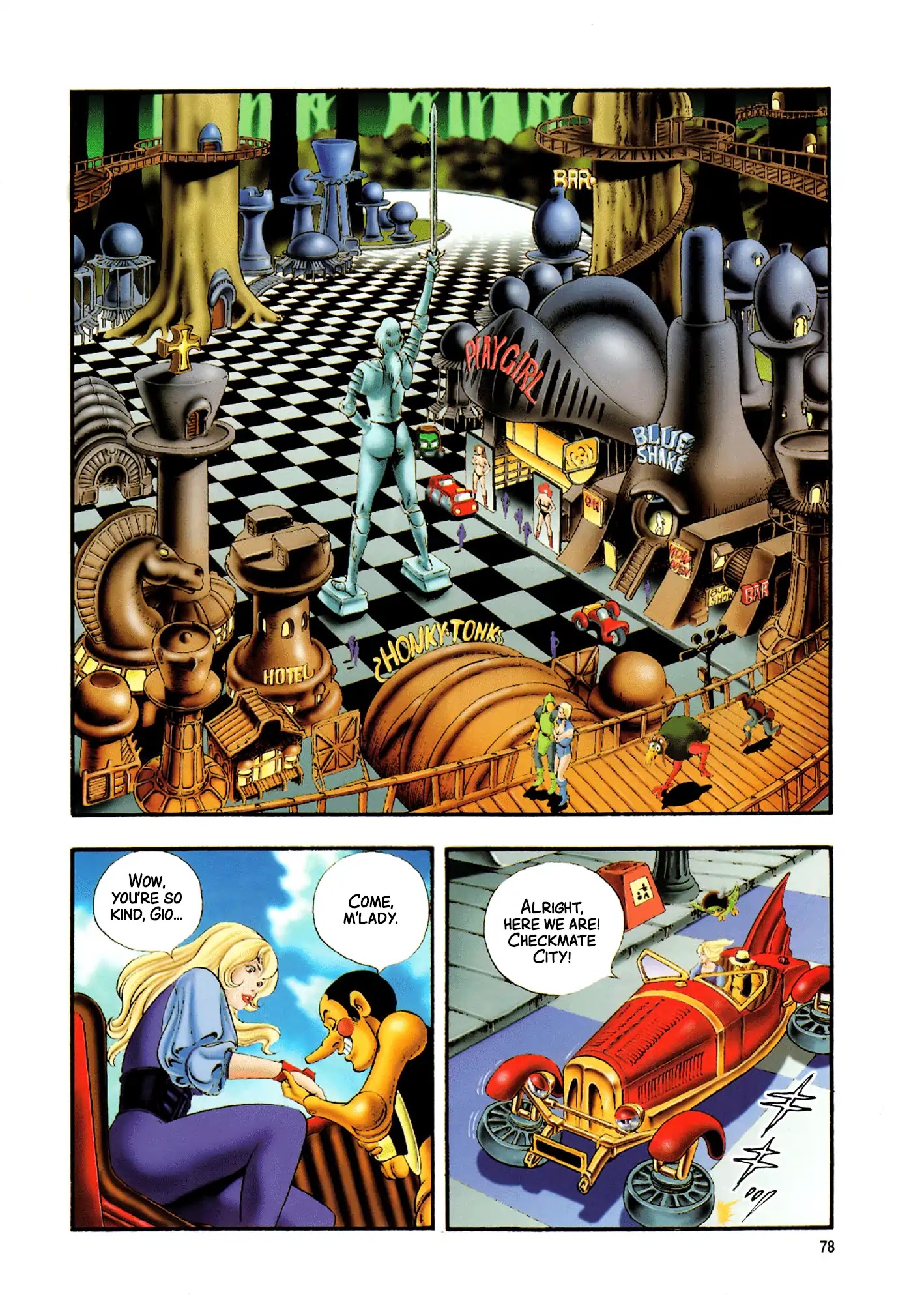 Black Knight Bat Chapter 2 page 8 - Chapter 2: Checkmate City