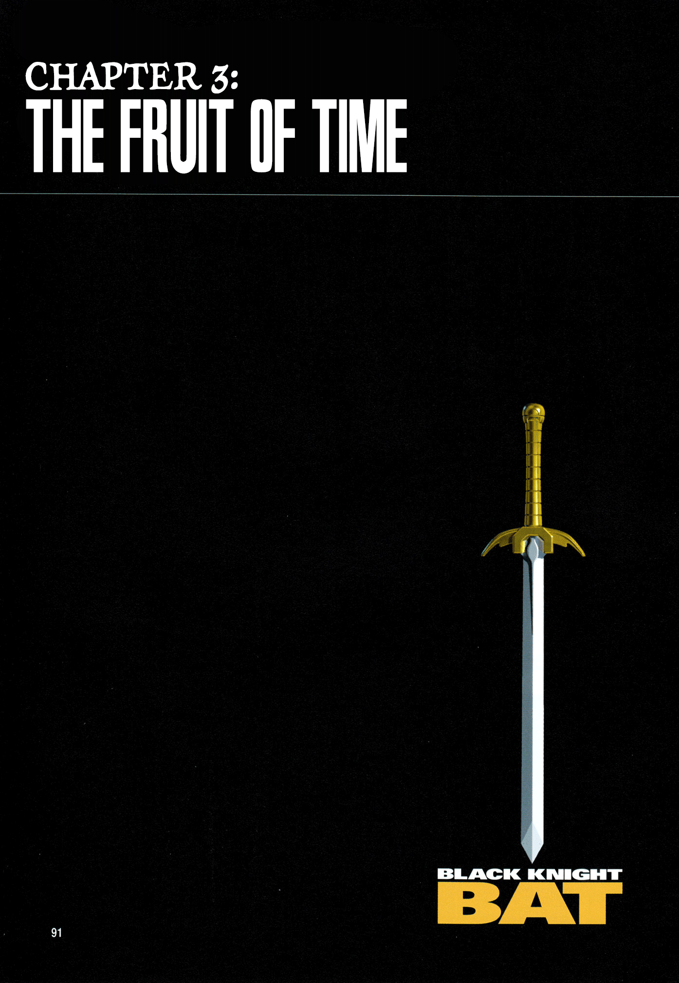 Black Knight Bat Chapter 3 page 1 - Chapter 3: The Fruit of Time