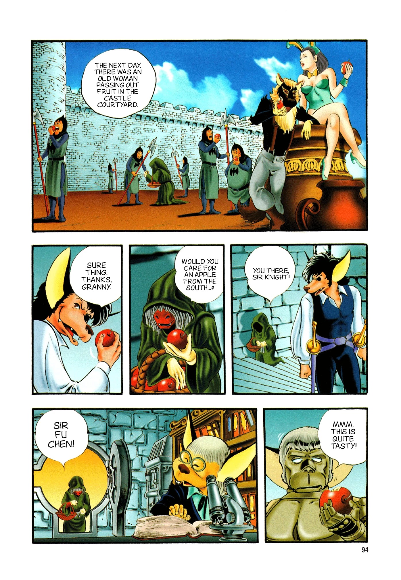 Black Knight Bat Chapter 3 page 4 - Chapter 3: The Fruit of Time