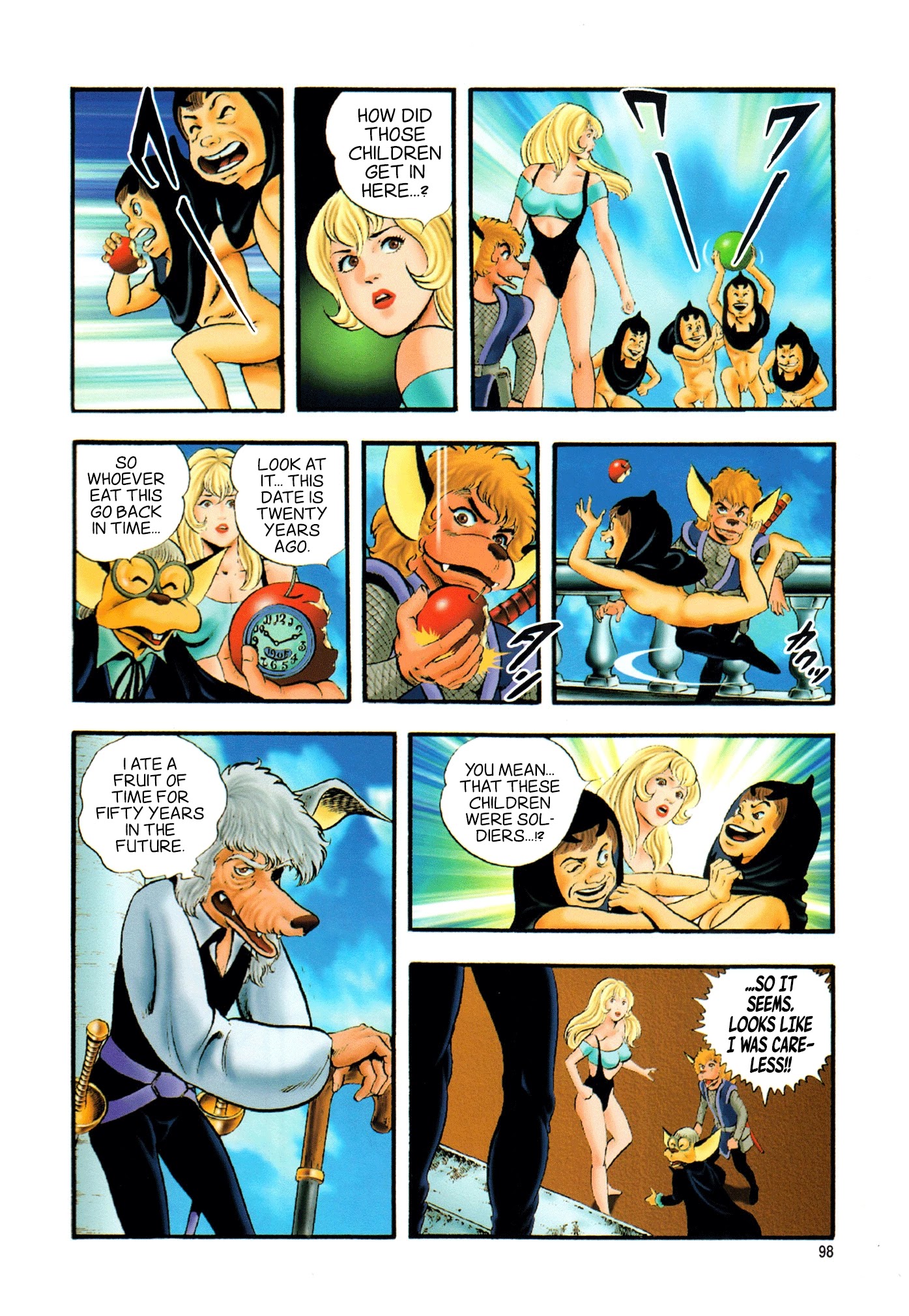 Black Knight Bat Chapter 3 page 8 - Chapter 3: The Fruit of Time