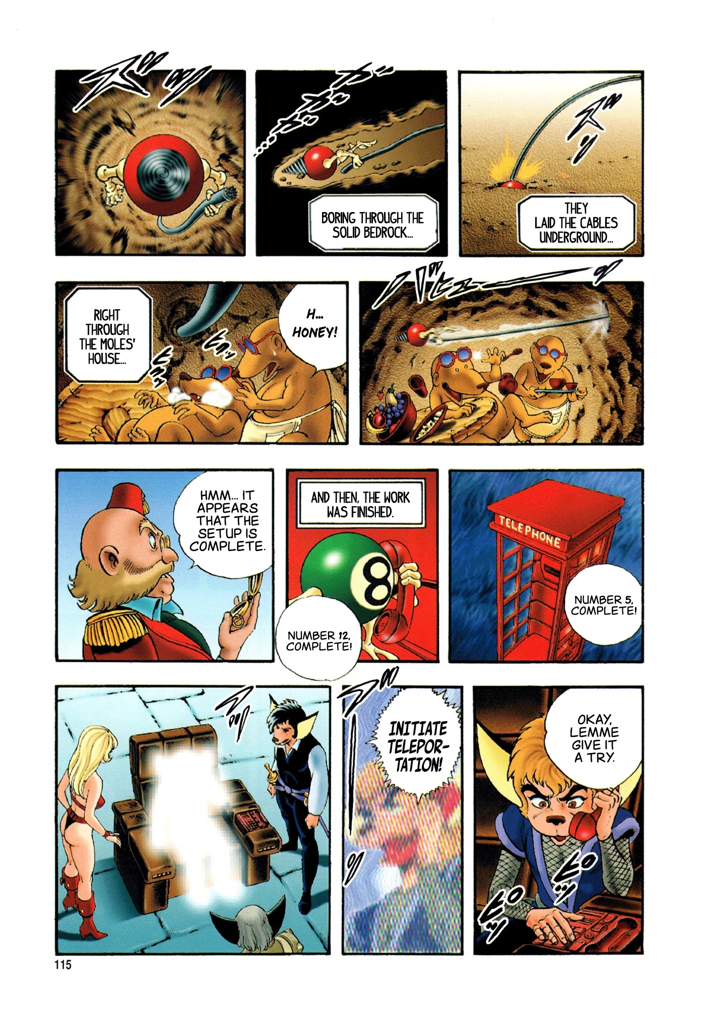 Black Knight Bat Chapter 4 page 5 - Chapter 4: Teleporter Phone