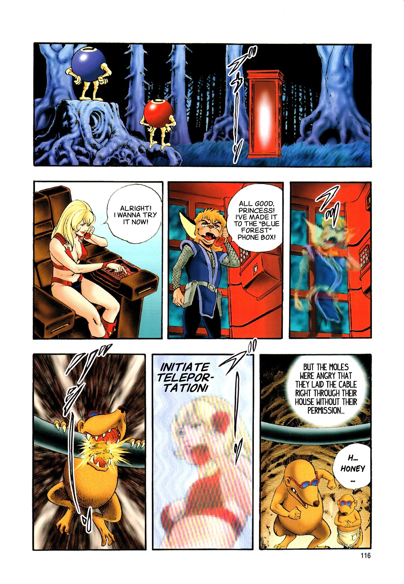 Black Knight Bat Chapter 4 page 6 - Chapter 4: Teleporter Phone