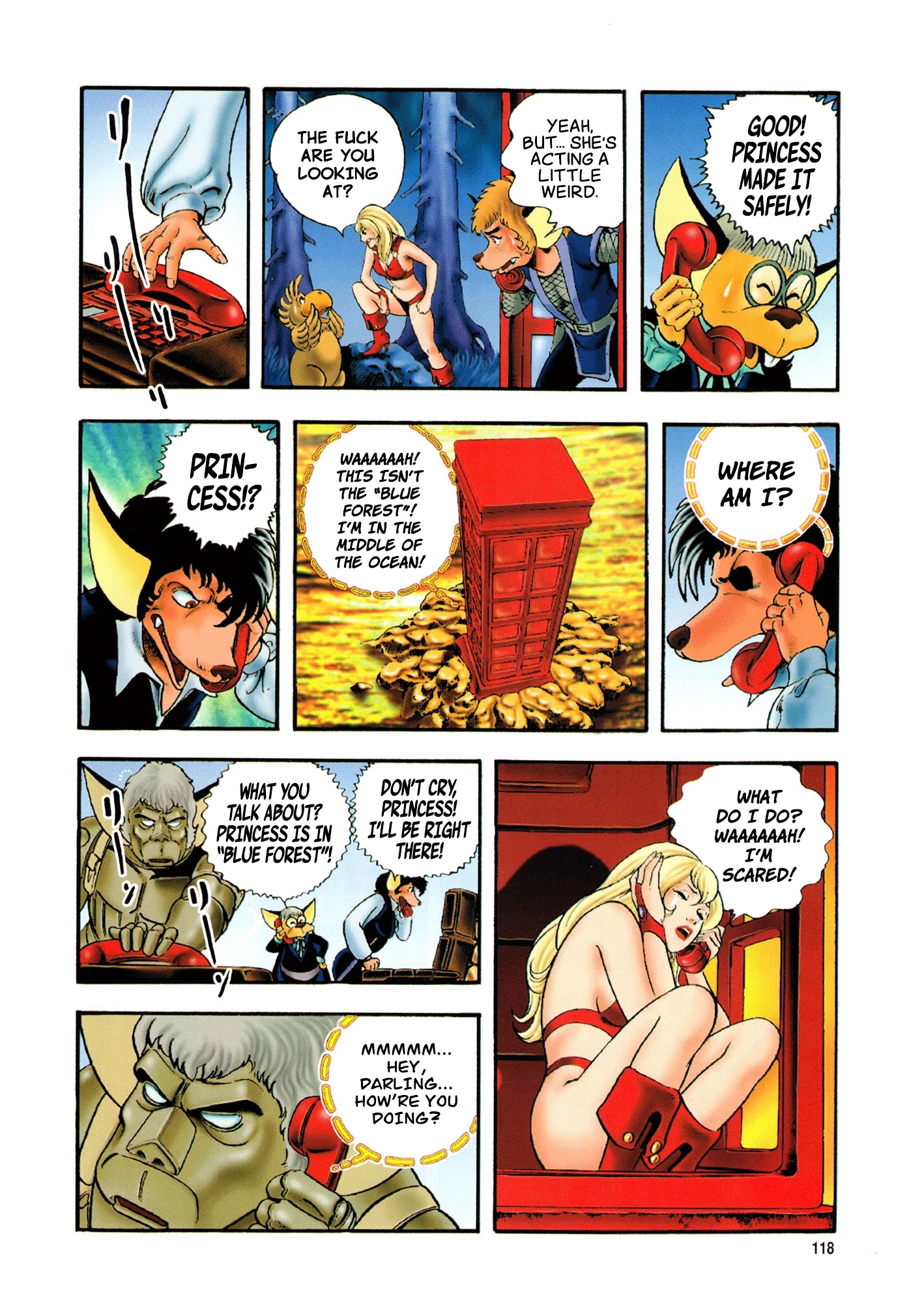 Black Knight Bat Chapter 4 page 8 - Chapter 4: Teleporter Phone