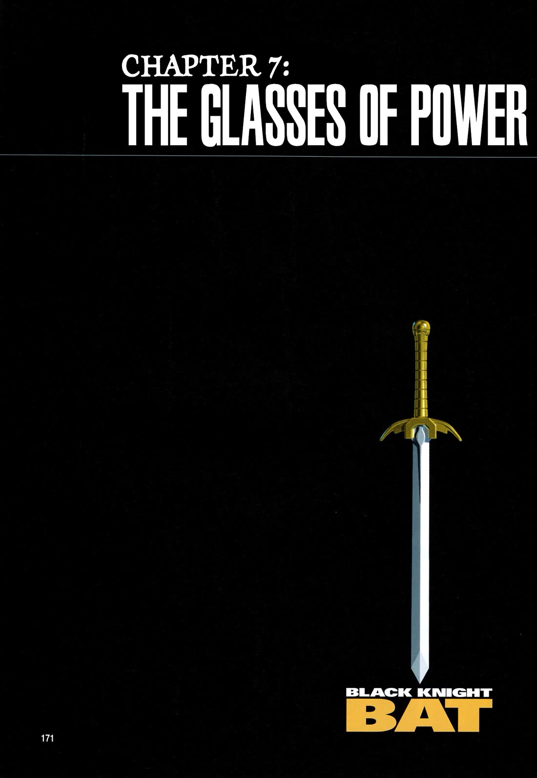 Black Knight Bat Chapter 7 page 1 - Chapter 7: The Glasses of Power [END]