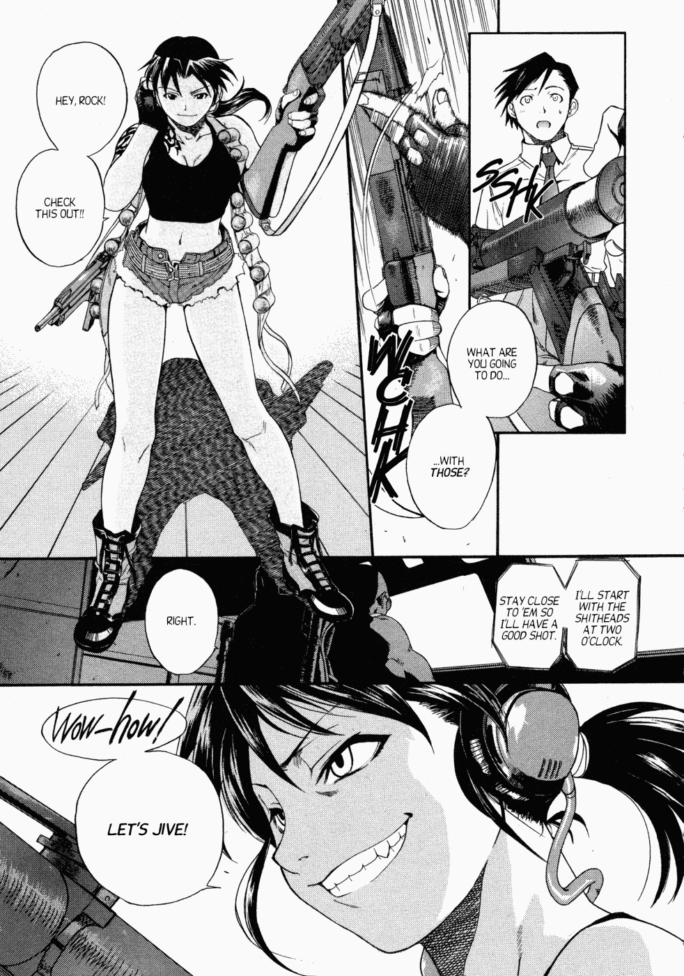 Black Lagoon Chapter 1 page 22 - Chapter 1: Chase For Ring-Ding Ships