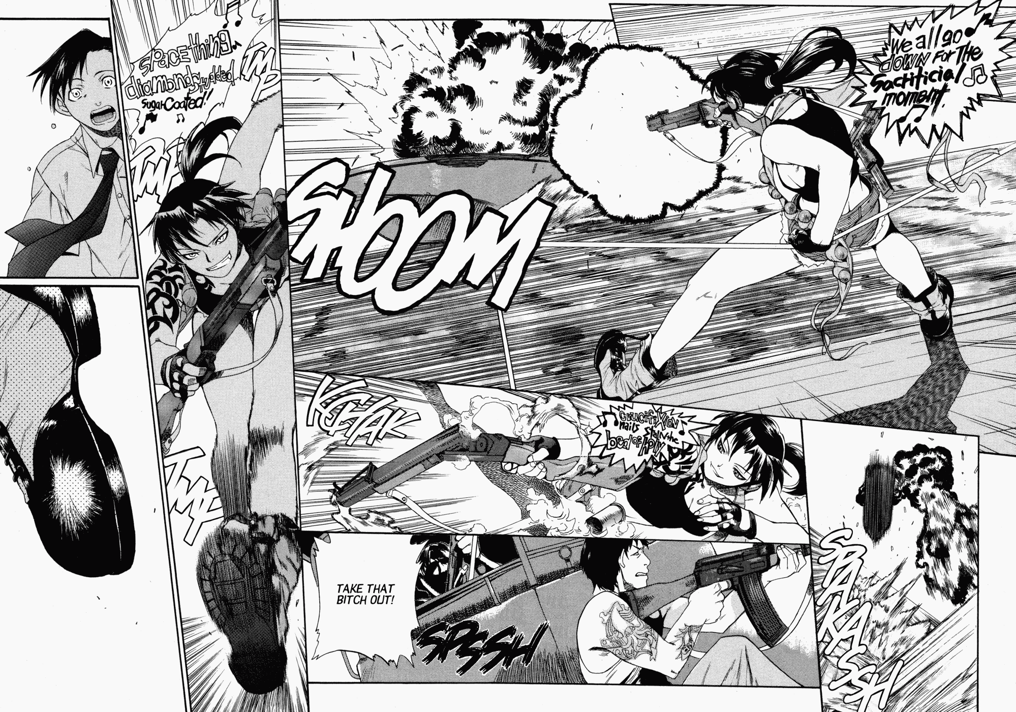 Black Lagoon Chapter 1 page 23 - Chapter 1: Chase For Ring-Ding Ships