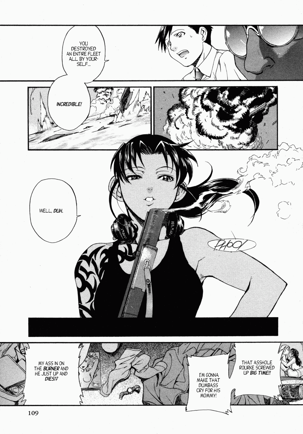 Black Lagoon Chapter 1 page 33 - Chapter 1: Chase For Ring-Ding Ships