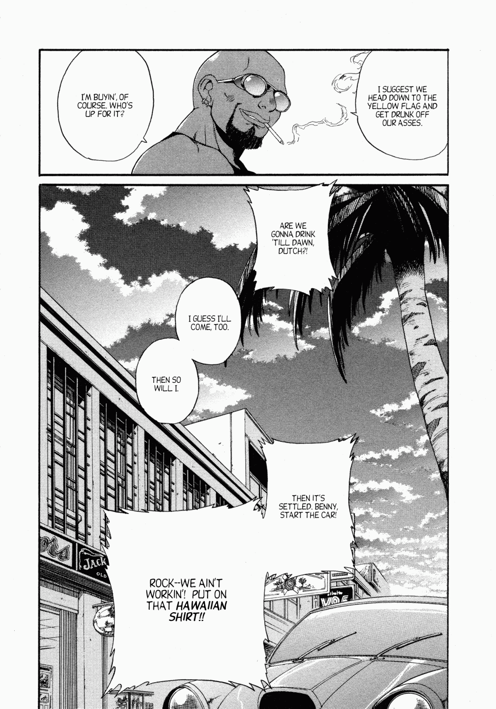 Black Lagoon Chapter 1 page 40 - Chapter 1: Chase For Ring-Ding Ships