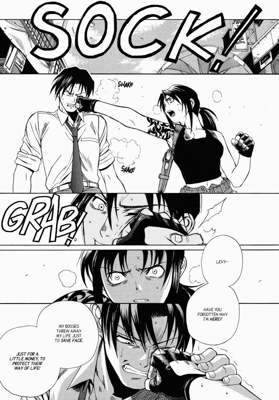 Black Lagoon Chapter 10 page 12 - Chapter 10: Calm Down, Two Men Pt.2