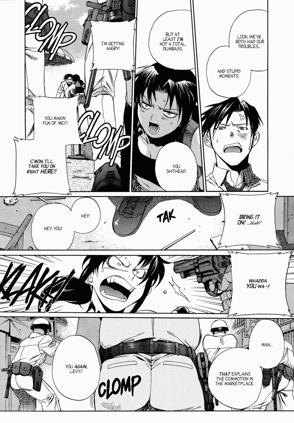 Black Lagoon Chapter 10 page 15 - Chapter 10: Calm Down, Two Men Pt.2