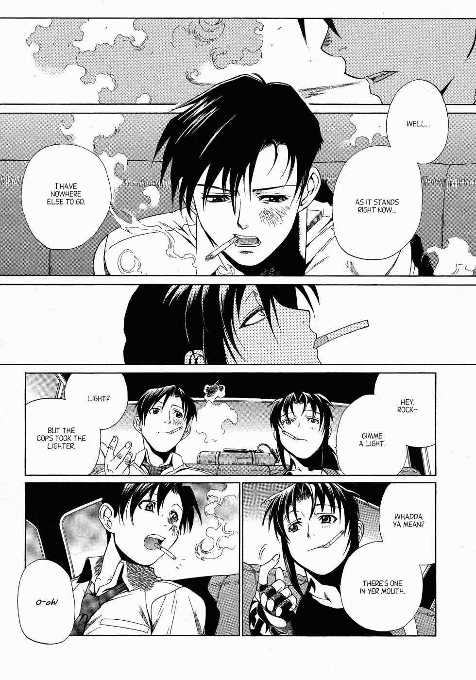 Black Lagoon Chapter 10 page 18 - Chapter 10: Calm Down, Two Men Pt.2