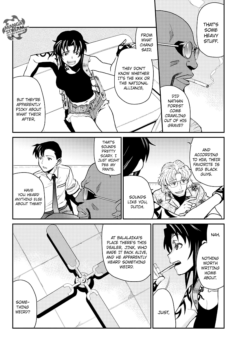 Black Lagoon Chapter 103 page 10 - Chapter 103: L'homme Sombre PT.2