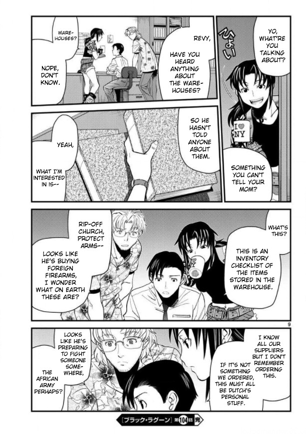 Black Lagoon Chapter 104 page 9 - Chapter 104: L'homme sombre Pt.3