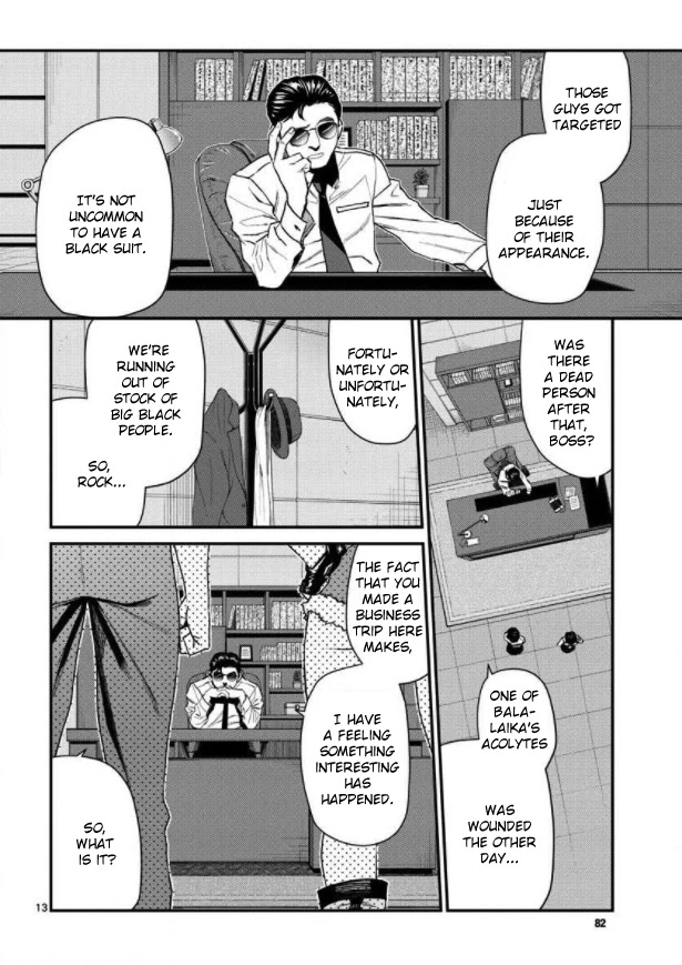 Black Lagoon Chapter 105 page 13 - Chapter 105: L'homme sombre Pt.4
