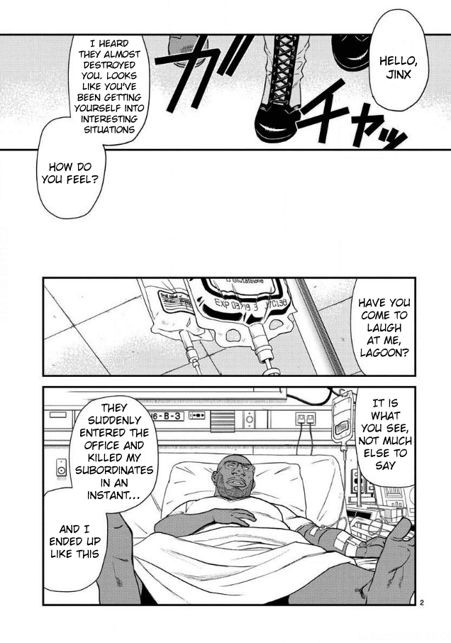 Black Lagoon Chapter 106 page 2 - Chapter 106: L'homme sombre Pt.5