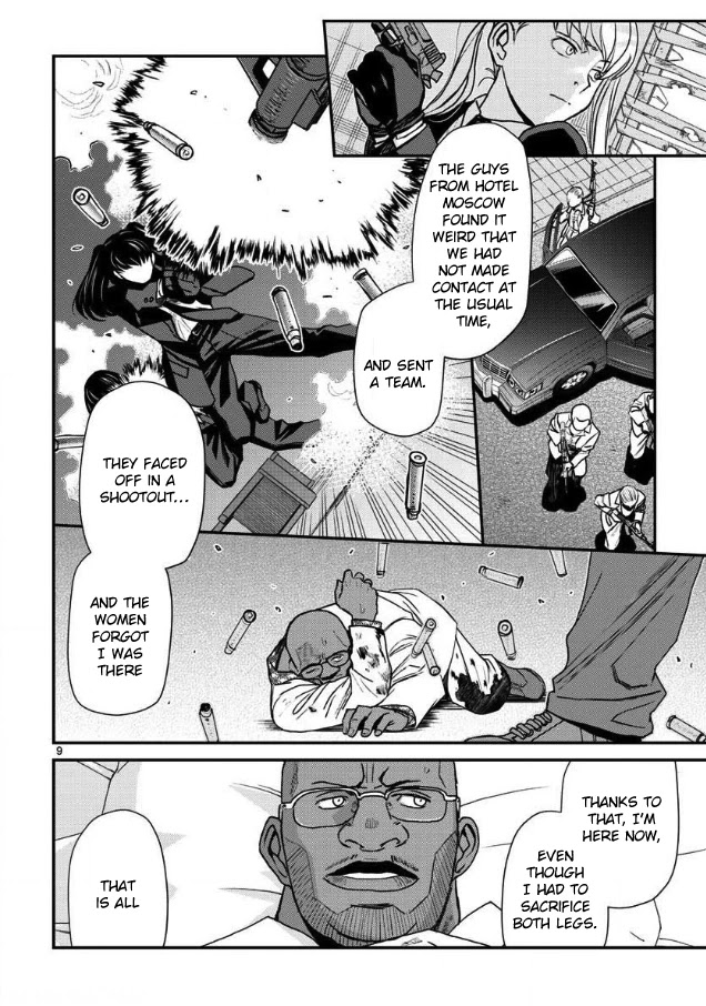 Black Lagoon Chapter 106 page 9 - Chapter 106: L'homme sombre Pt.5