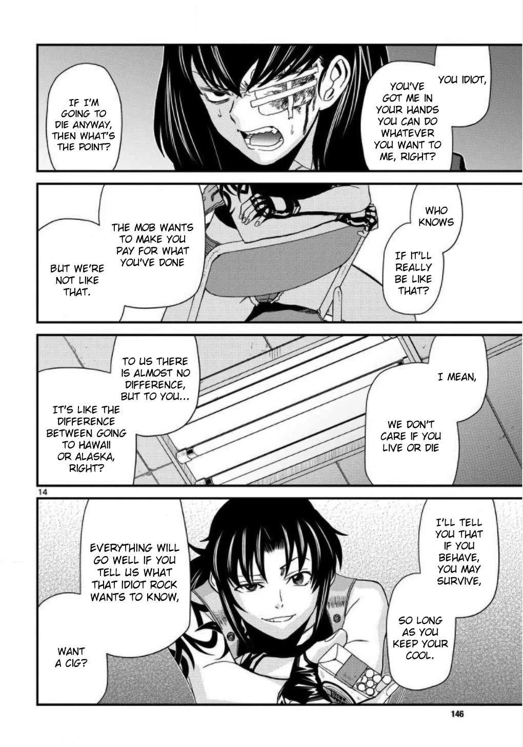 Black Lagoon Chapter 108 page 13 - Chapter 108: L'homme sombre Pt.7