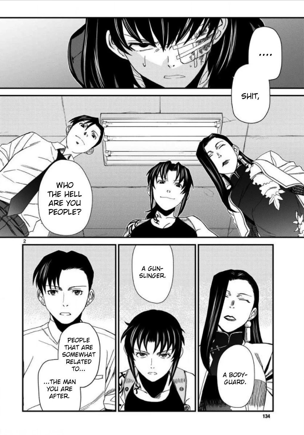 Black Lagoon Chapter 108 page 2 - Chapter 108: L'homme sombre Pt.7