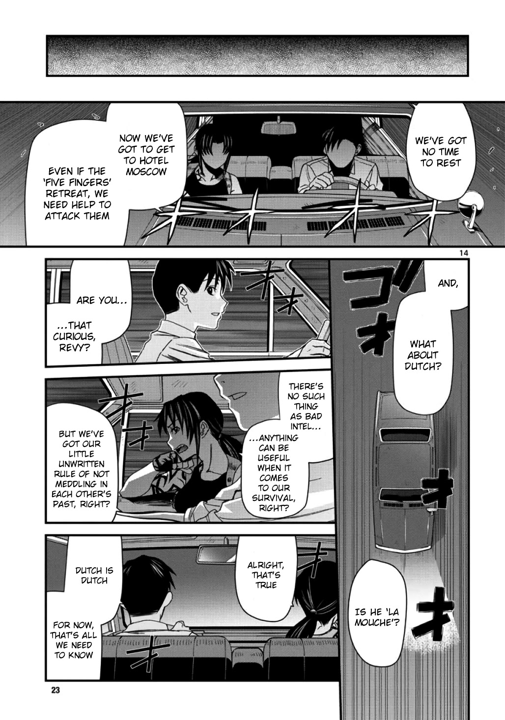 Black Lagoon Chapter 109 page 14 - Chapter 109