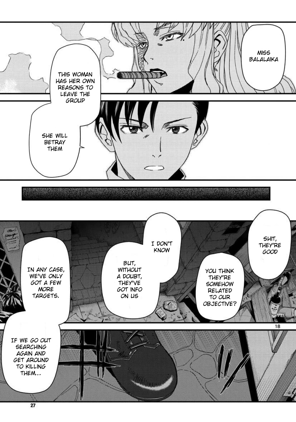 Black Lagoon Chapter 109 page 18 - Chapter 109