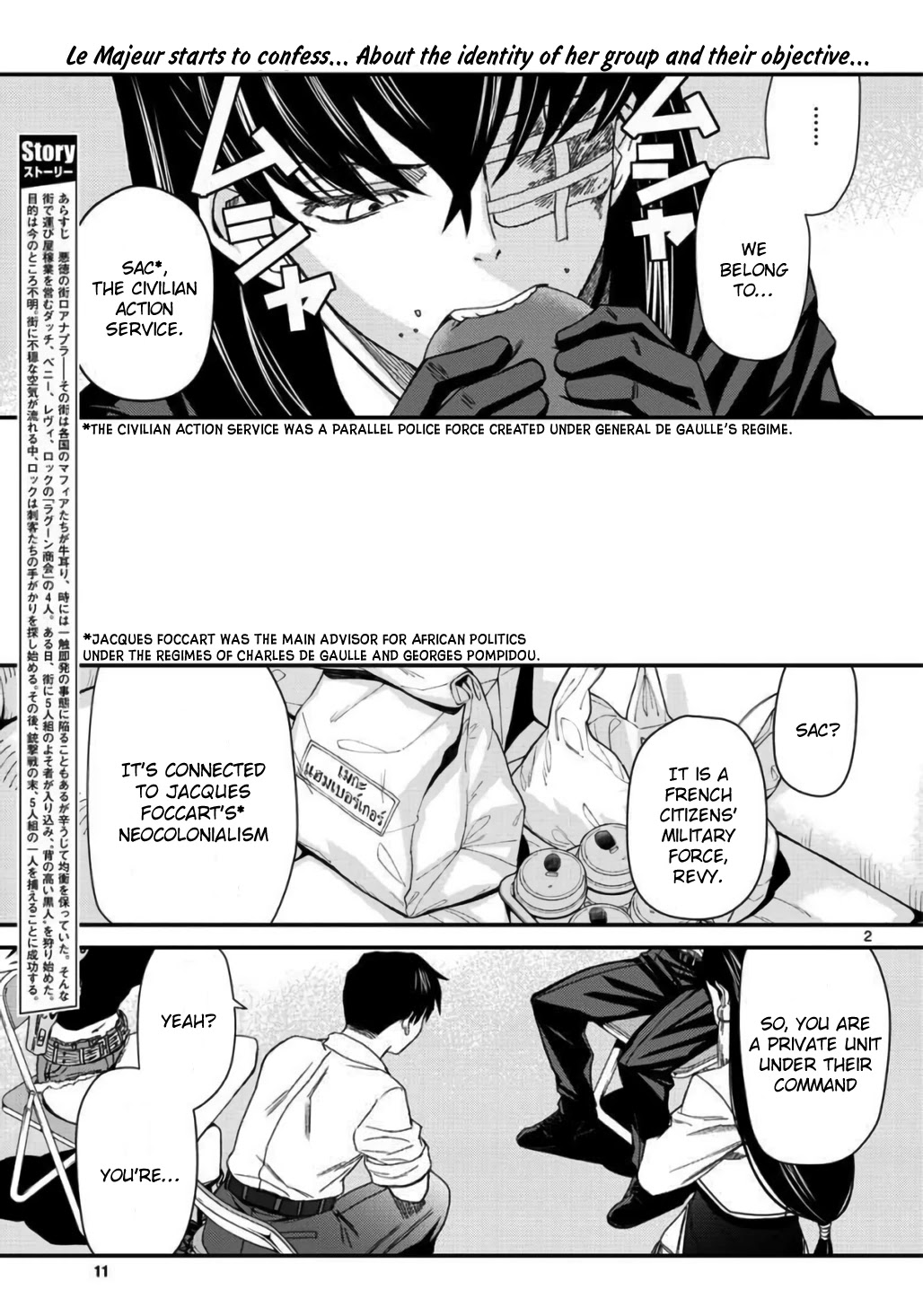 Black Lagoon Chapter 109 page 2 - Chapter 109