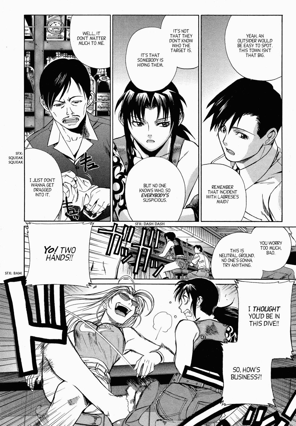 Black Lagoon Chapter 11 page 14 - Chapter 11: Bloodsport Fairy Tale Pt.1