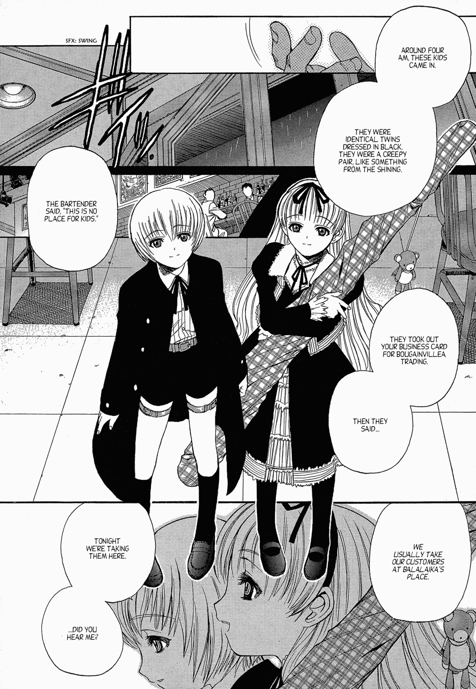 Black Lagoon Chapter 11 page 18 - Chapter 11: Bloodsport Fairy Tale Pt.1