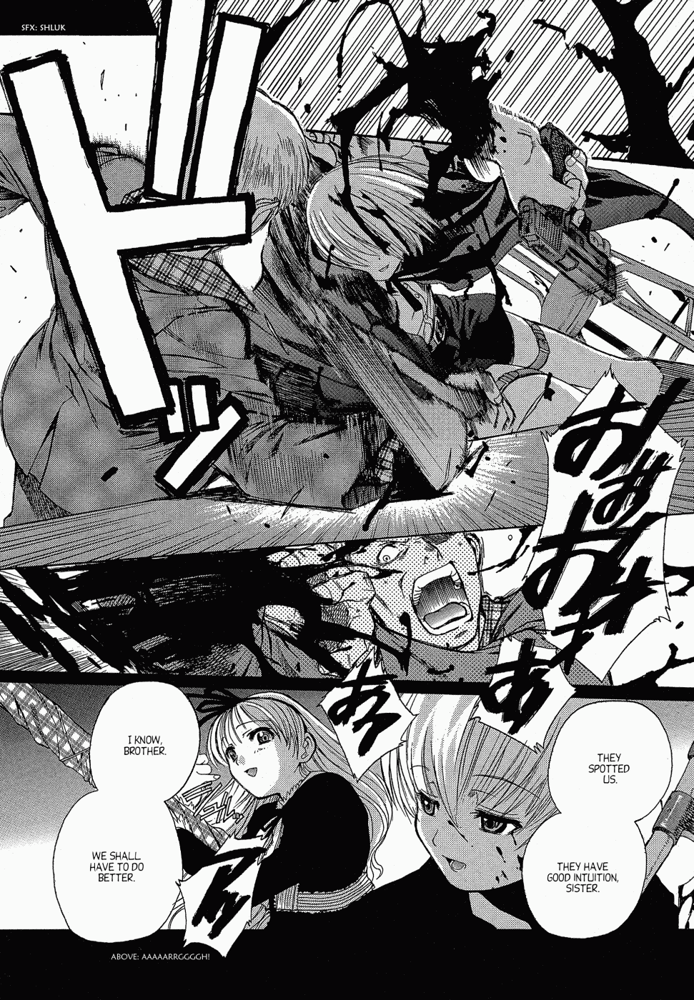 Black Lagoon Chapter 11 page 22 - Chapter 11: Bloodsport Fairy Tale Pt.1