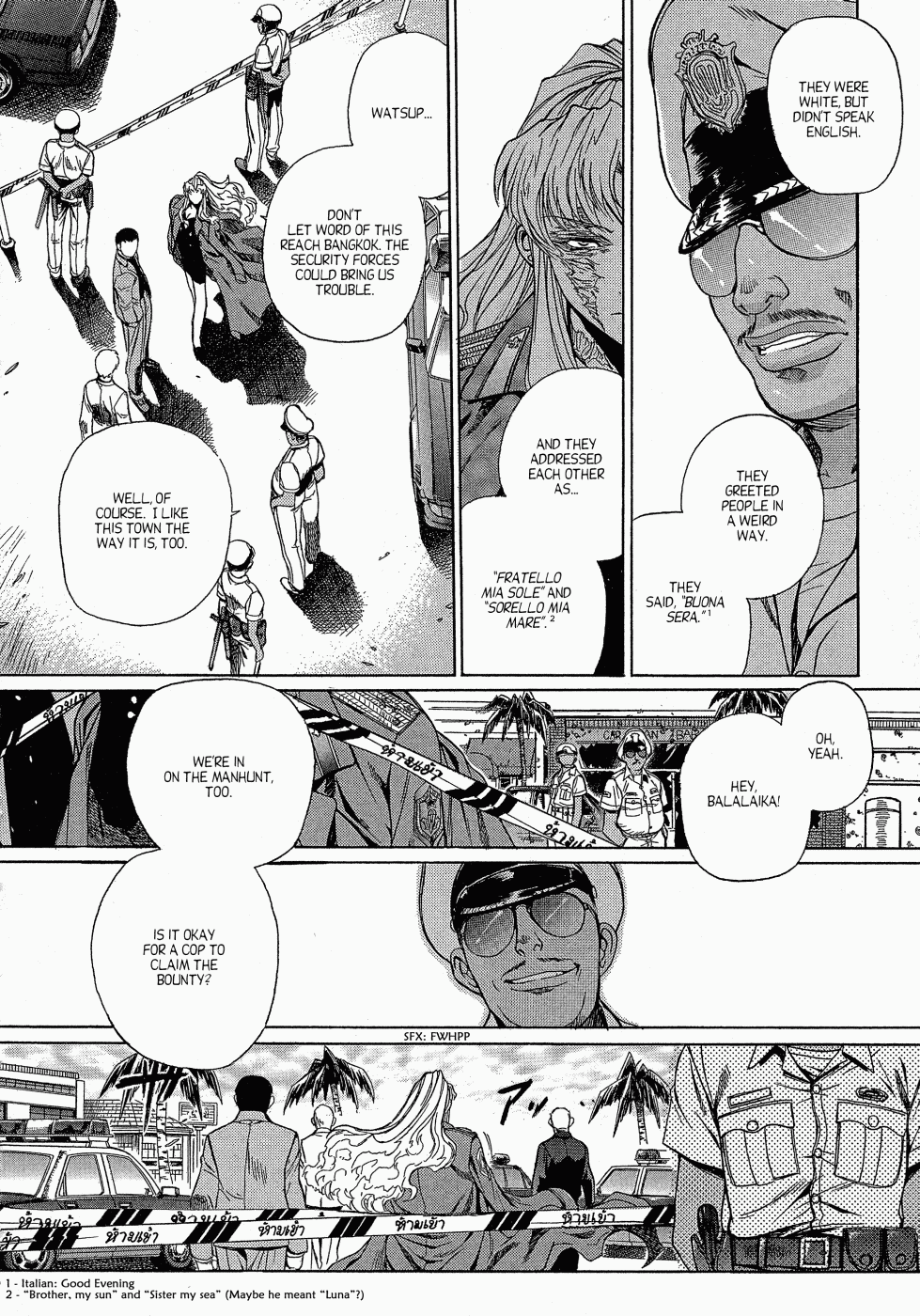 Black Lagoon Chapter 11 page 27 - Chapter 11: Bloodsport Fairy Tale Pt.1