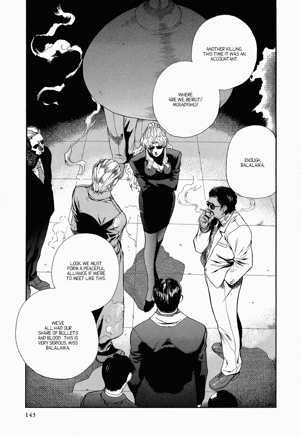 Black Lagoon Chapter 11 page 7 - Chapter 11: Bloodsport Fairy Tale Pt.1
