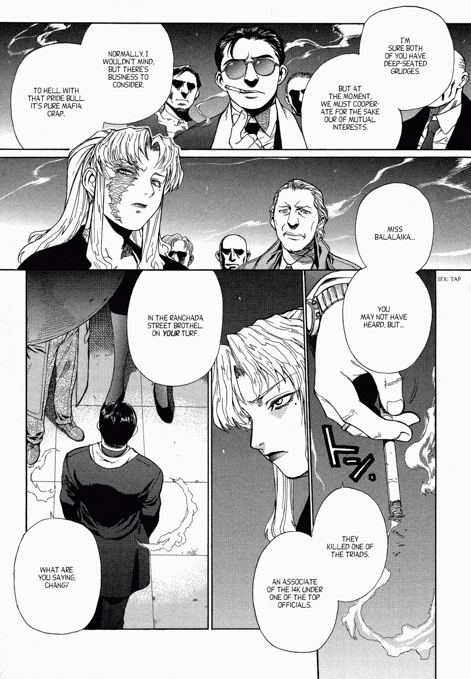Black Lagoon Chapter 11 page 9 - Chapter 11: Bloodsport Fairy Tale Pt.1