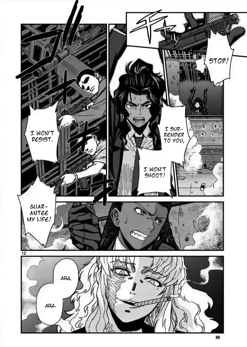 Black Lagoon Chapter 111 page 12 - Chapter 111: L'homme sombre Pt.10