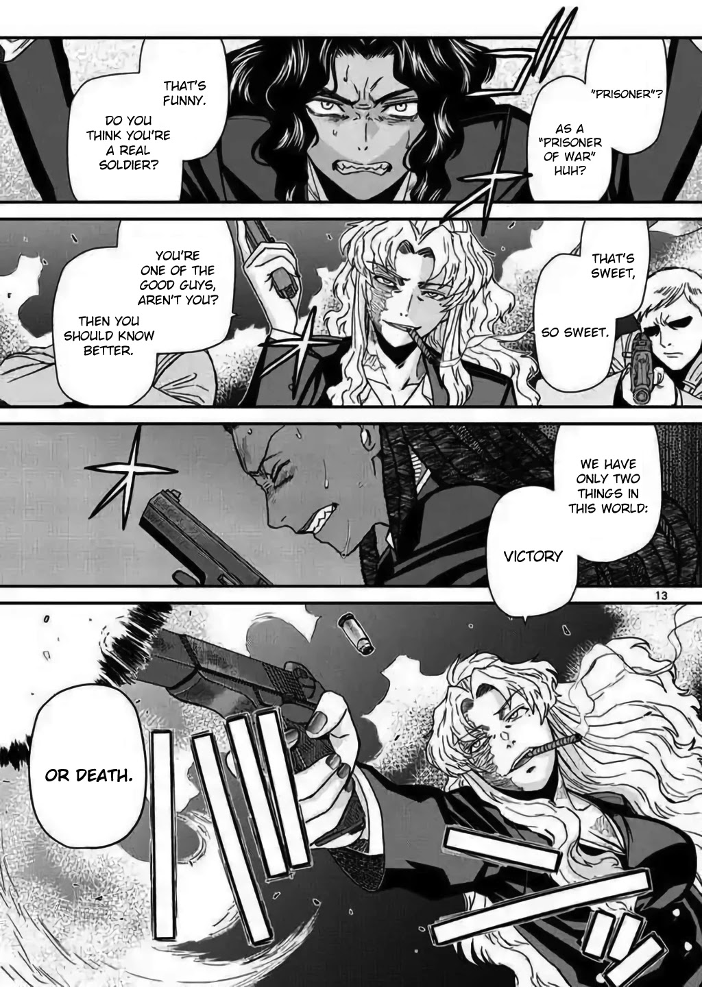 Black Lagoon Chapter 111 page 13 - Chapter 111: L'homme sombre Pt.10