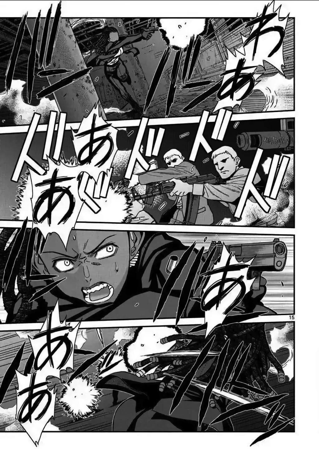 Black Lagoon Chapter 111 page 15 - Chapter 111: L'homme sombre Pt.10