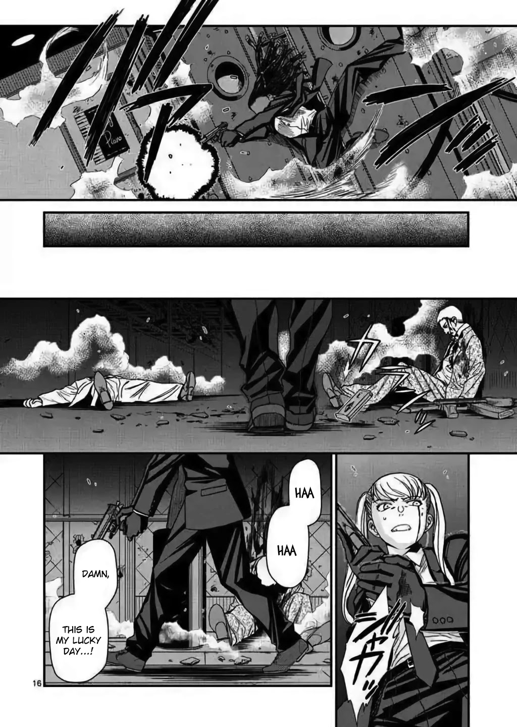 Black Lagoon Chapter 111 page 16 - Chapter 111: L'homme sombre Pt.10
