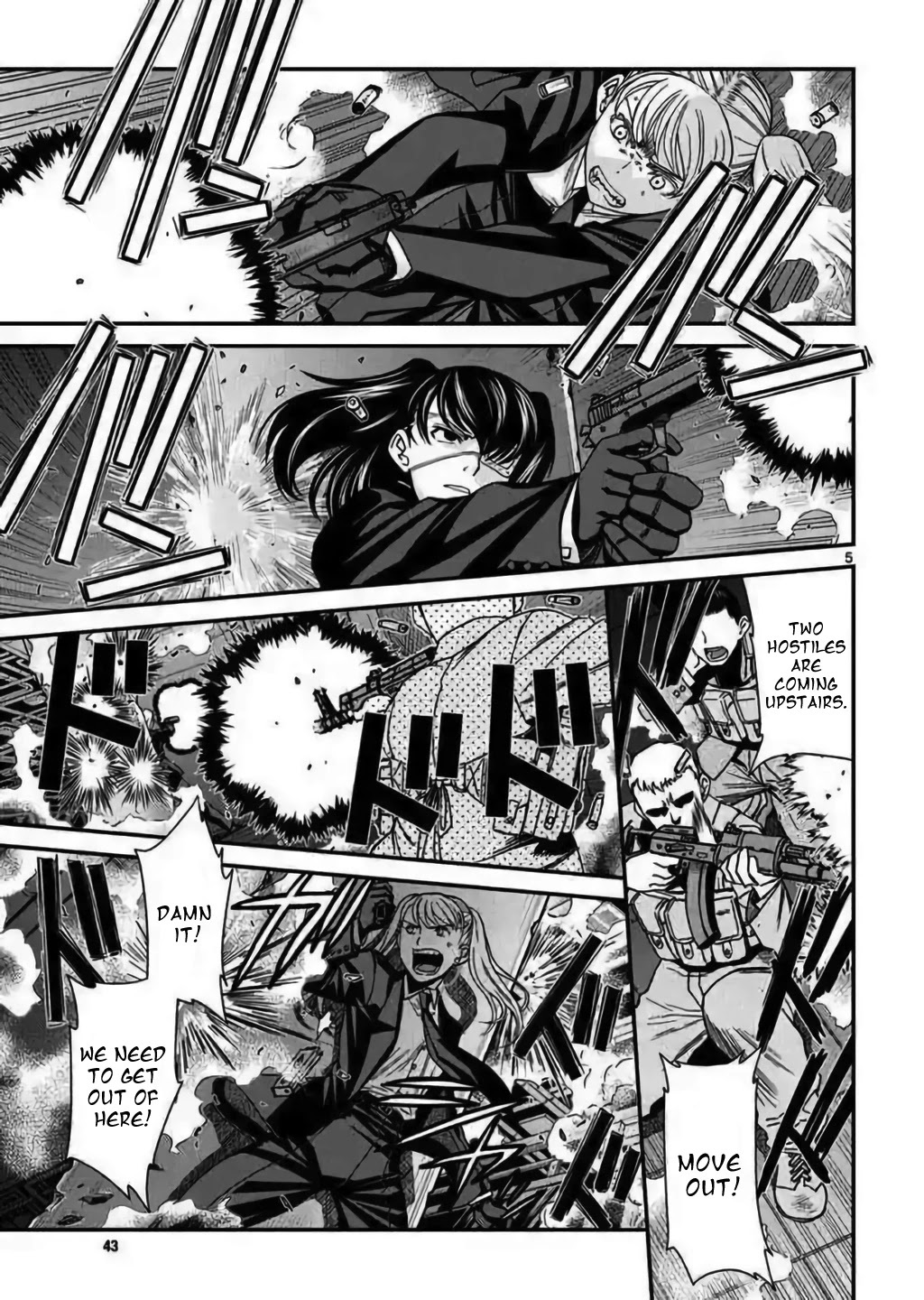 Black Lagoon Chapter 111 page 5 - Chapter 111: L'homme sombre Pt.10