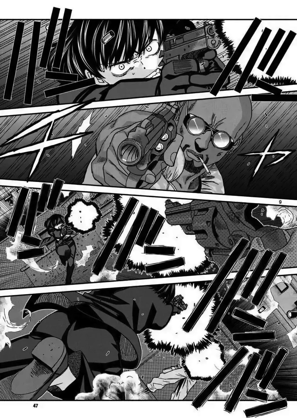 Black Lagoon Chapter 111 page 9 - Chapter 111: L'homme sombre Pt.10