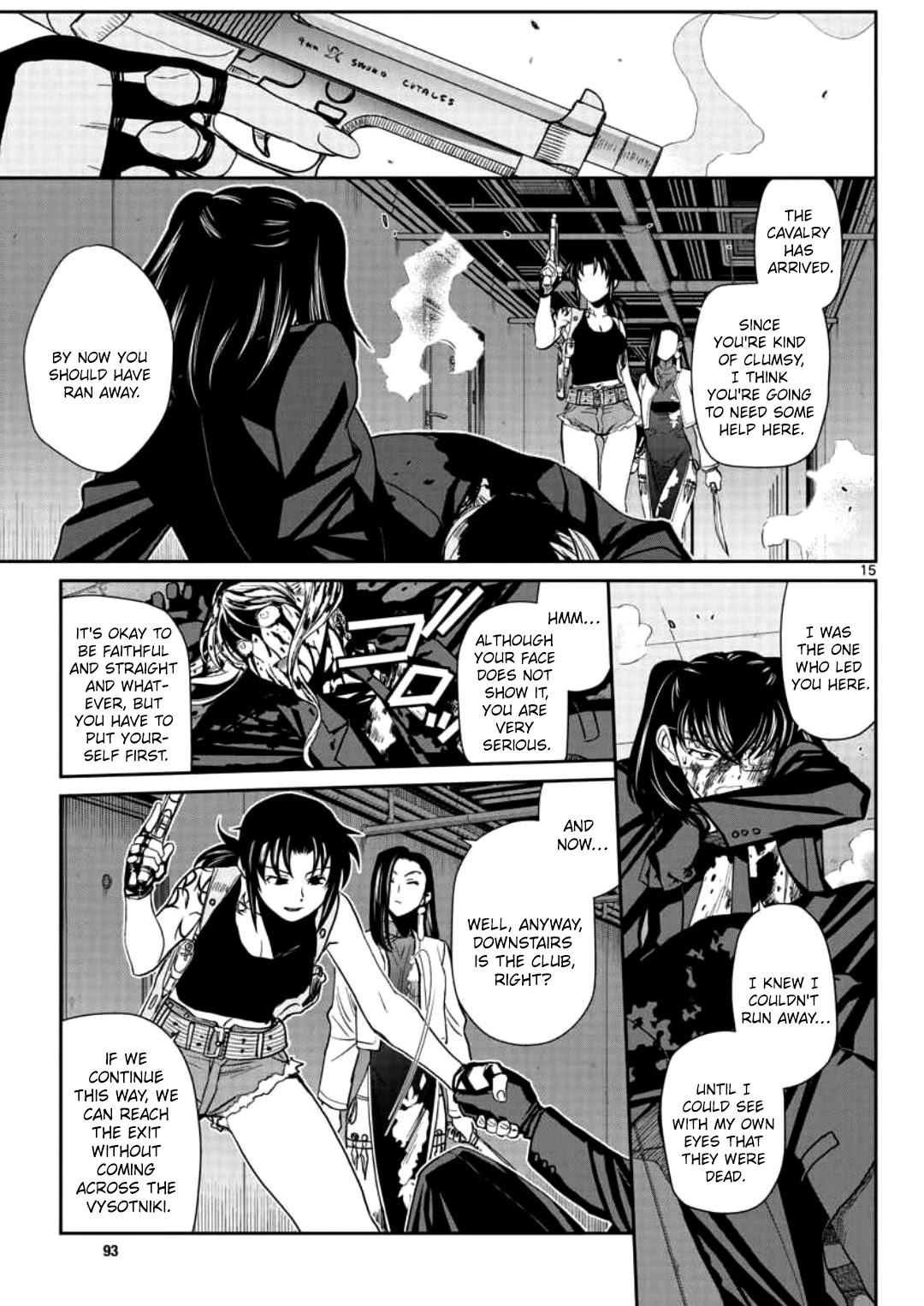 Black Lagoon Chapter 112 page 14 - Chapter 112: L'homme sombre Pt.11
