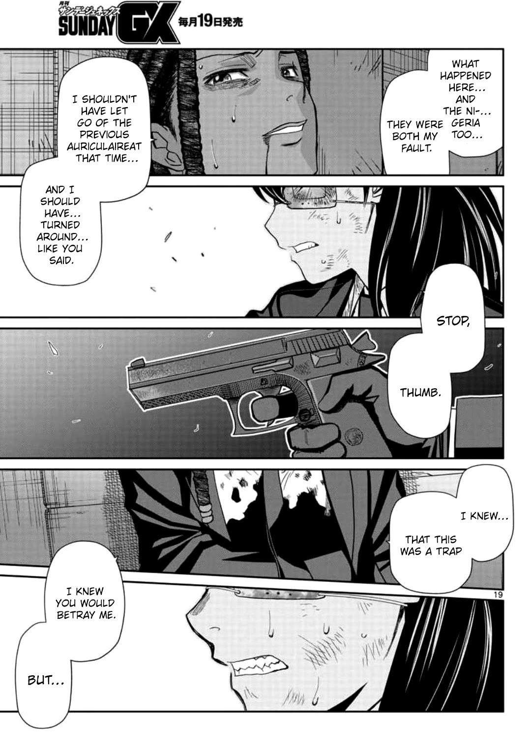 Black Lagoon Chapter 112 page 18 - Chapter 112: L'homme sombre Pt.11