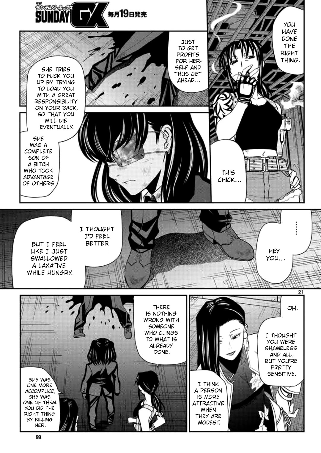 Black Lagoon Chapter 112 page 20 - Chapter 112: L'homme sombre Pt.11