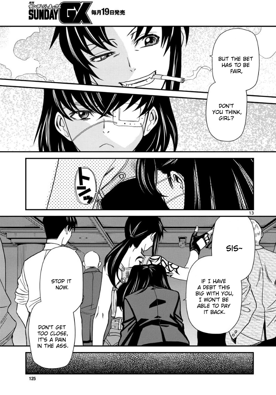 Black Lagoon Chapter 113 page 13 - Chapter 113: L'homme sombre Pt.12