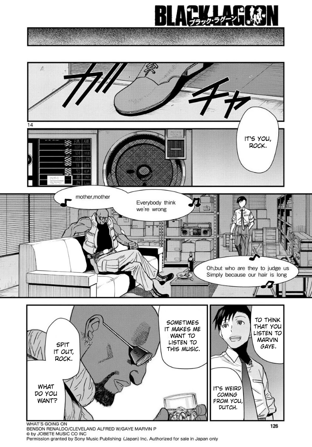 Black Lagoon Chapter 113 page 14 - Chapter 113: L'homme sombre Pt.12